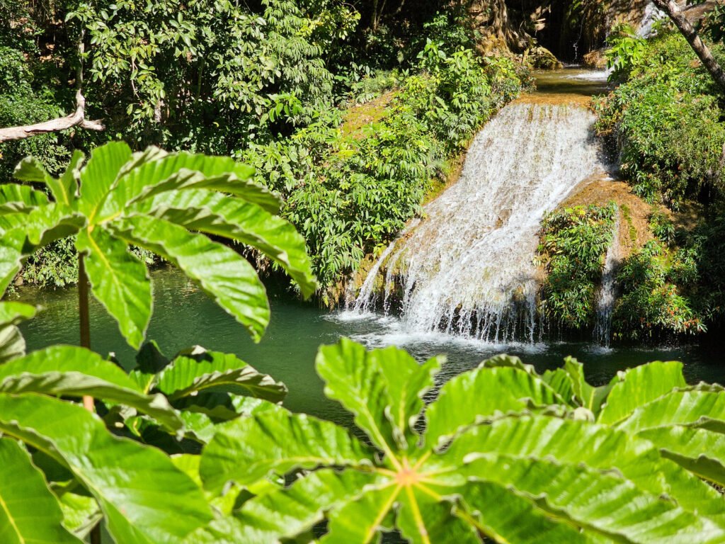 cachoeira da fazenda.