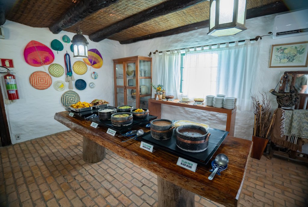 O que tem no almoço da Fazenda Ceita Corê