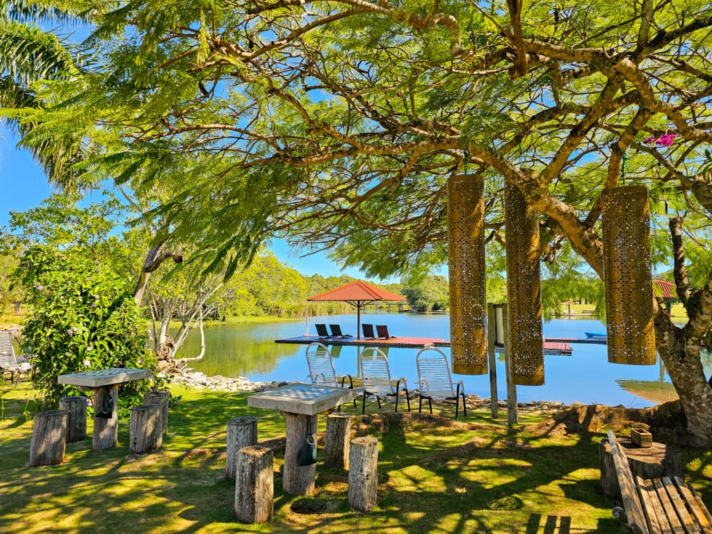 Vista para o Lago na Ceita Corê.
