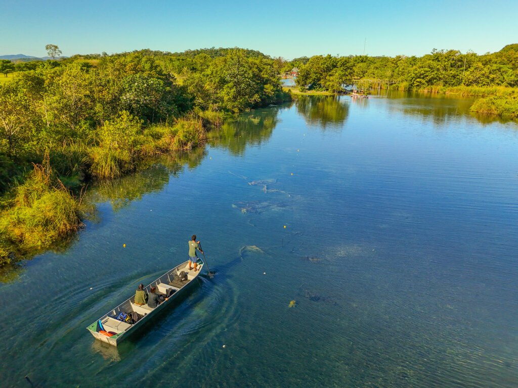Passeio na nascente.