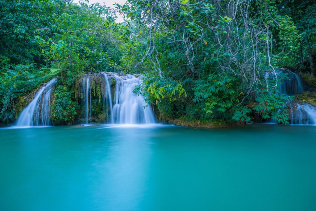Quais passeios de cachoeira valem mais a pena em Bonito? 3 Cachoeira da propriedade.
