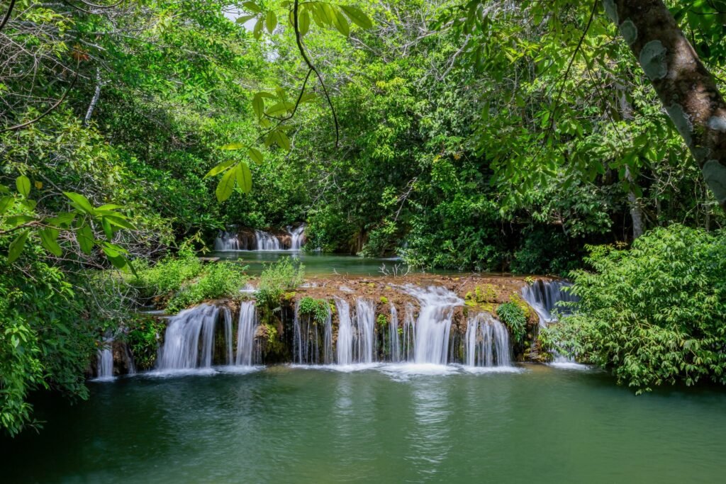 Qual é o passeio imperdível de Bonito? 5 atividades que vão te ajudar na escolha 7 Cachoeira em meio à natureza exuberante em um passeio imperdivel de bonito