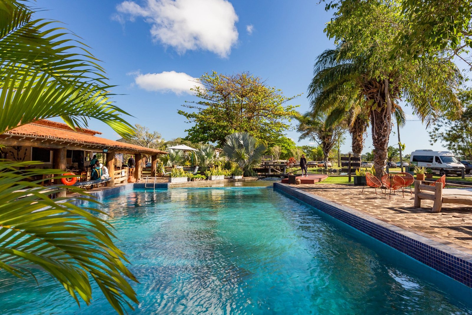 Piscina da Fazenda Ceita Corê.
