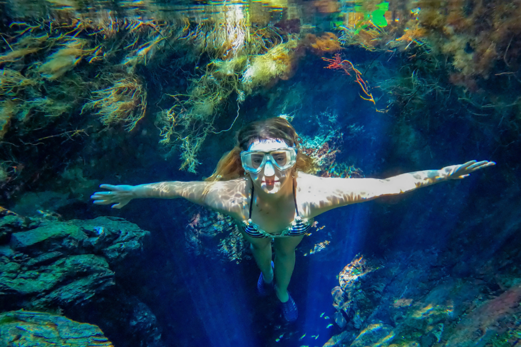 Como é e de onde vem a água da nascente da Fazenda Ceita Corê? 3 Como é fazer snorkeling na nascente da Fazenda Ceita Corê